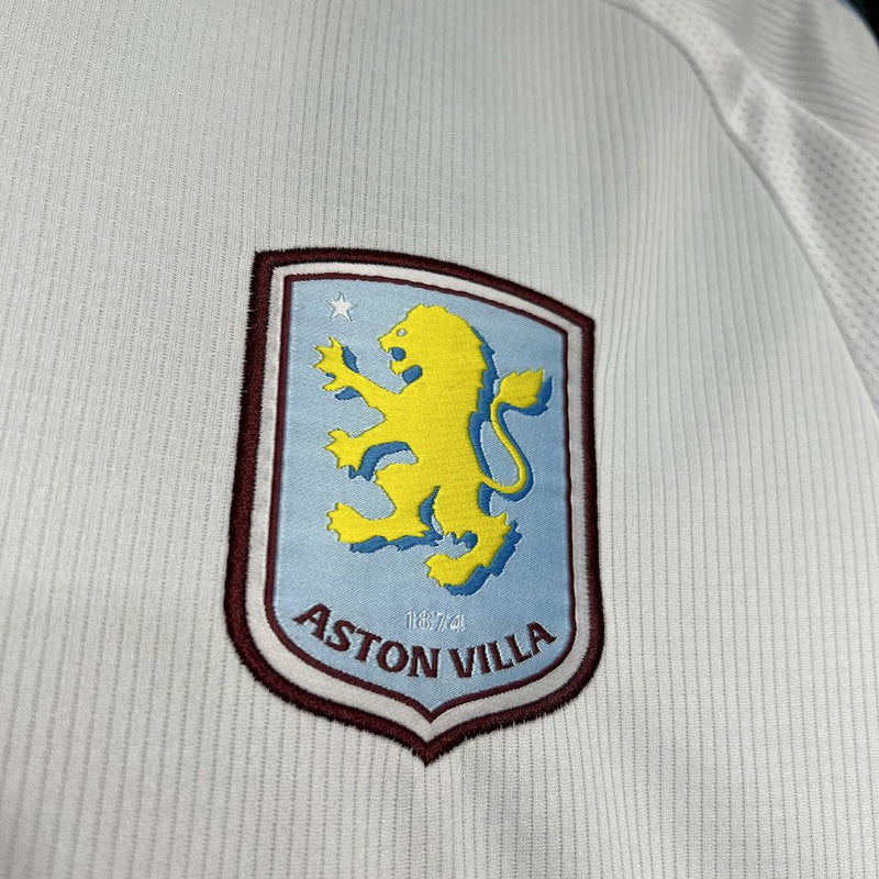 Camisa Aston Villa Away 24/25 Castore Torcedor Masculino - Lançamento