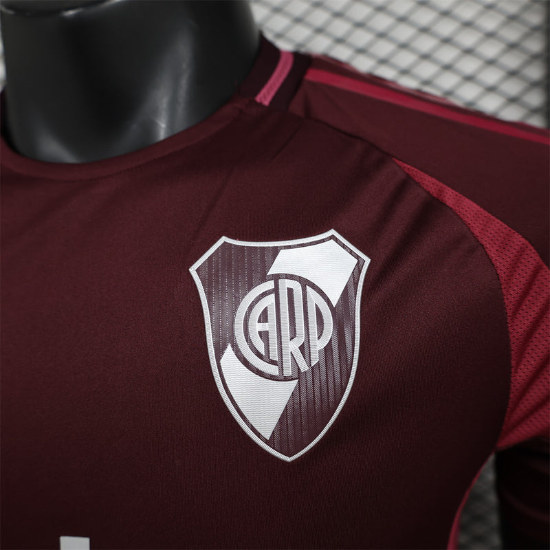 Camisa River Plate Third Away 24/25 Adidas Versão Jogador Masculino - Lançamento