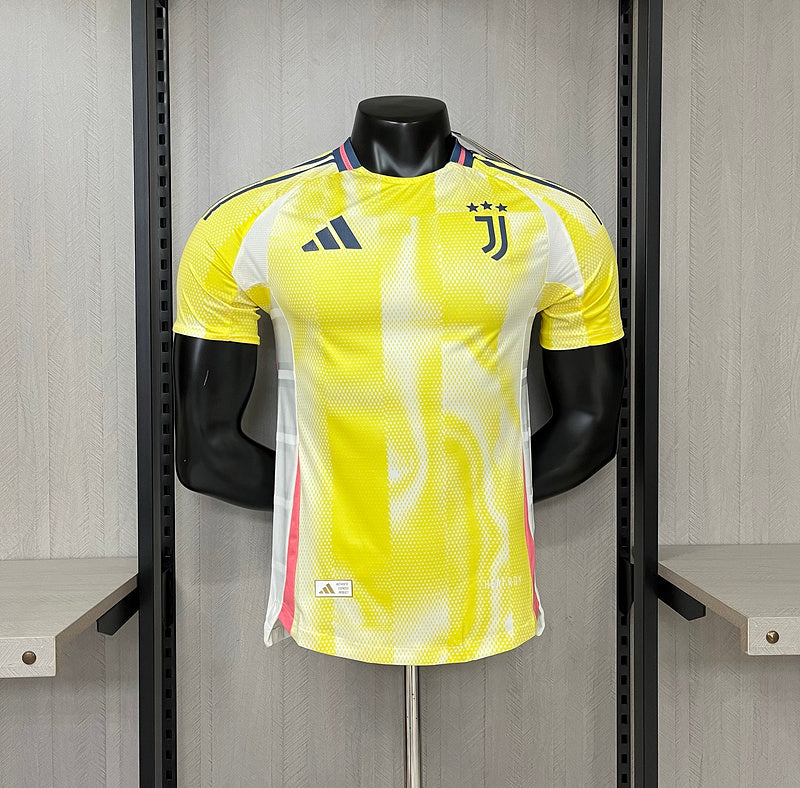 Camisa Juventus Away - 24/25 - Versão Jogador - Amarelo