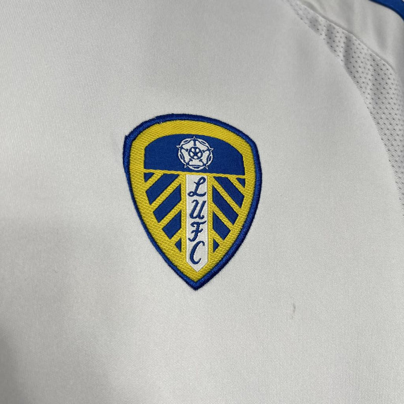 Camisa Leeds United Titular 24/25 - Versão Torcedor - Branco