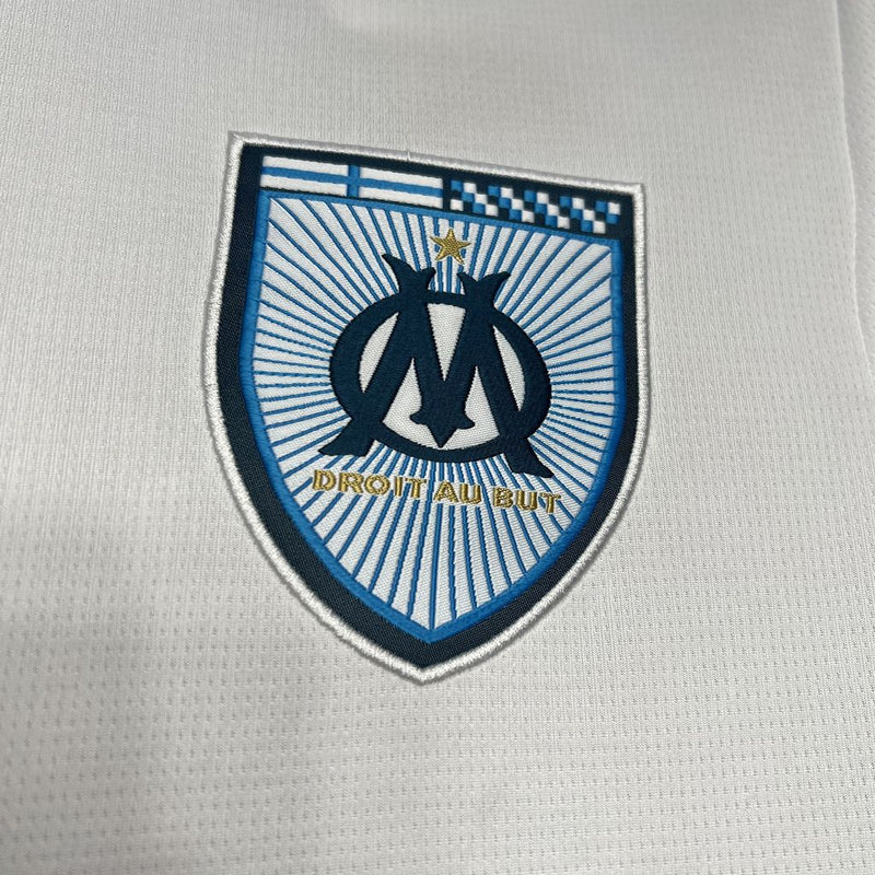 Camisa Olympique de Marseille Titular 24/25 - Versão Torcedor