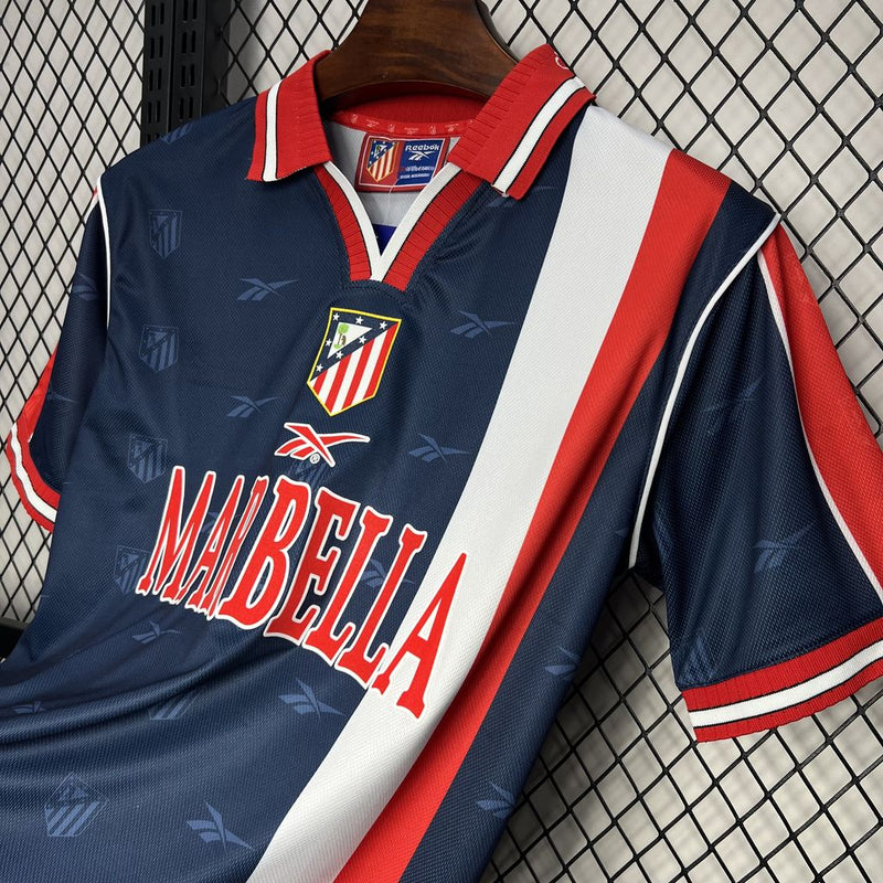 Camisa Atlético de Madrid Home 98/1999 - Versão Retro