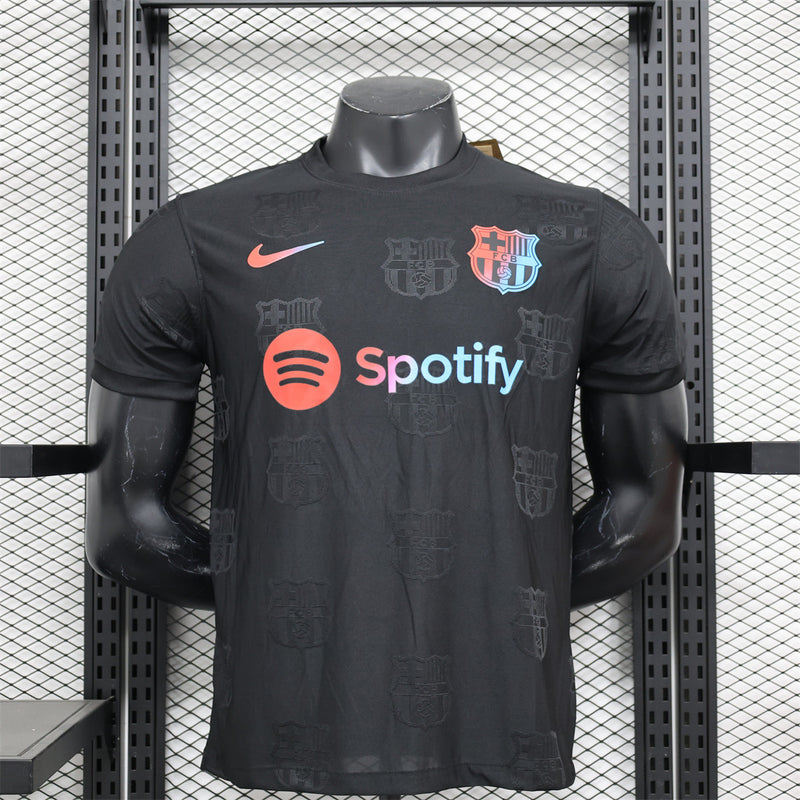 Camisa Barcelona - Edição Especial Black 24/25 Nike Versão Jogador - Lançamento