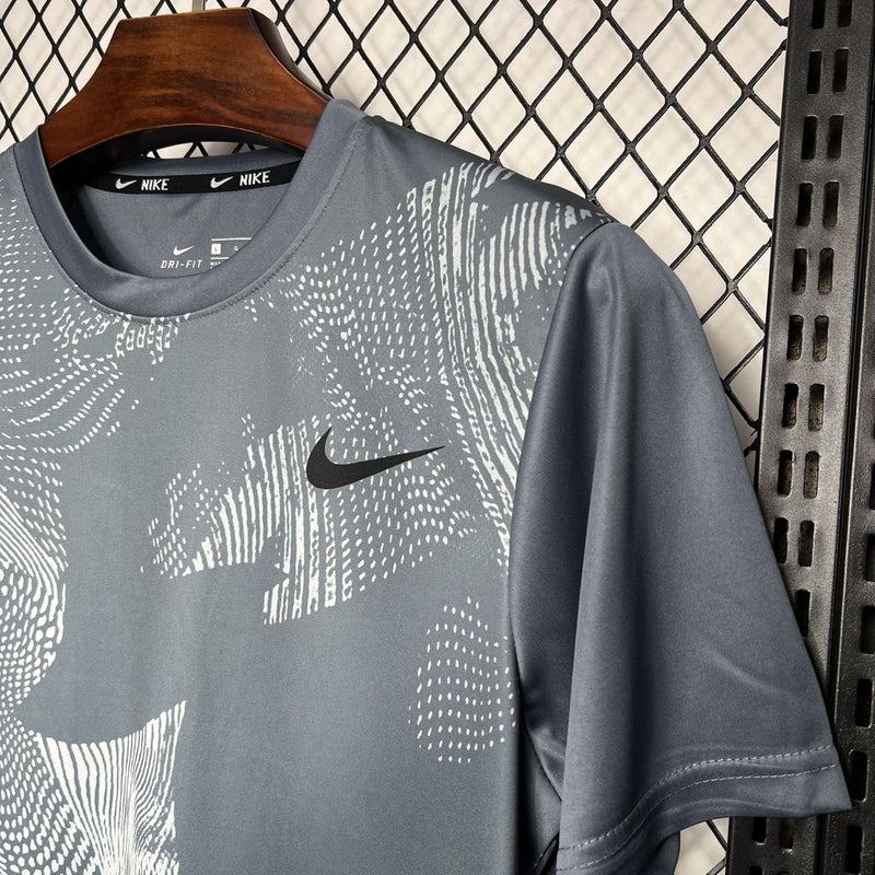 Camisa Casual T-shirt Nike - Cinza