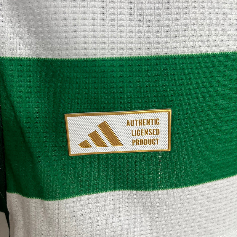 Camisa Celtic Home 24/25 - Adidas Versão Jogador - Lançamento