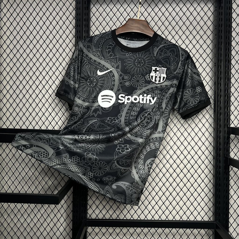 Camisa Barcelona Edição Especial Black 24/25 Nike Torcedor Masculino - Lançamento