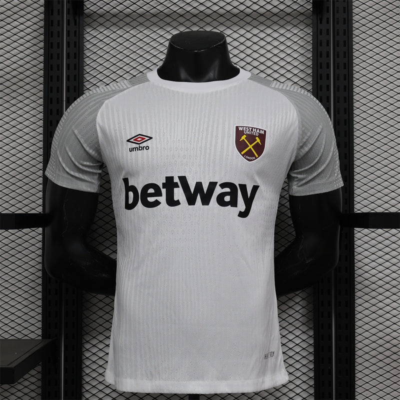 Camisa West Ham Home 24/25 Umbro Versão Jogador Masculino - Lançamento