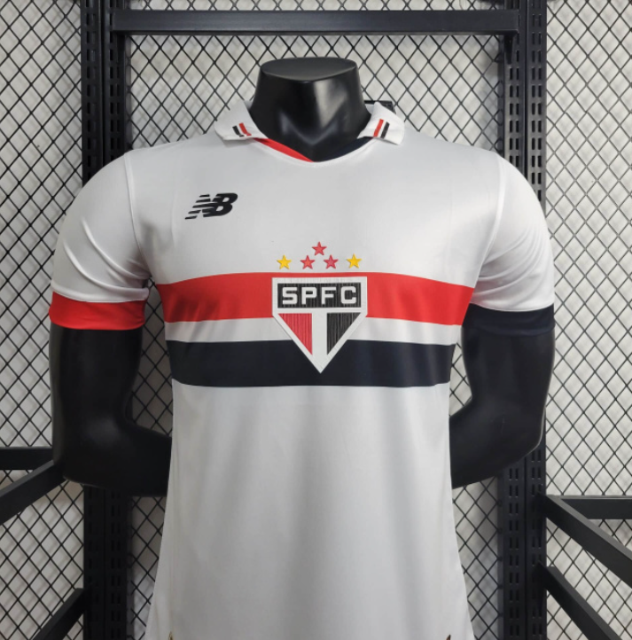 Camisa São Paulo Titular 24/25 - Versão Jogador - Branco