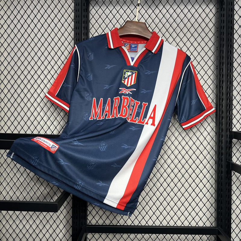 Camisa Atlético de Madrid Home 98/1999 - Versão Retro