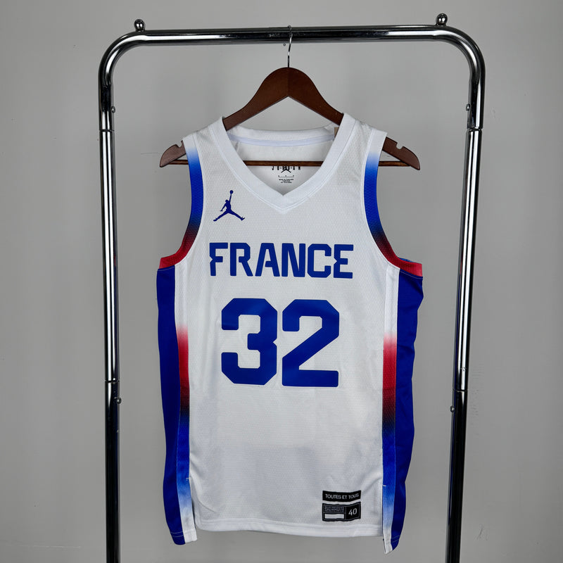 Camisa NBA Seleção França 24/25  JORDAN