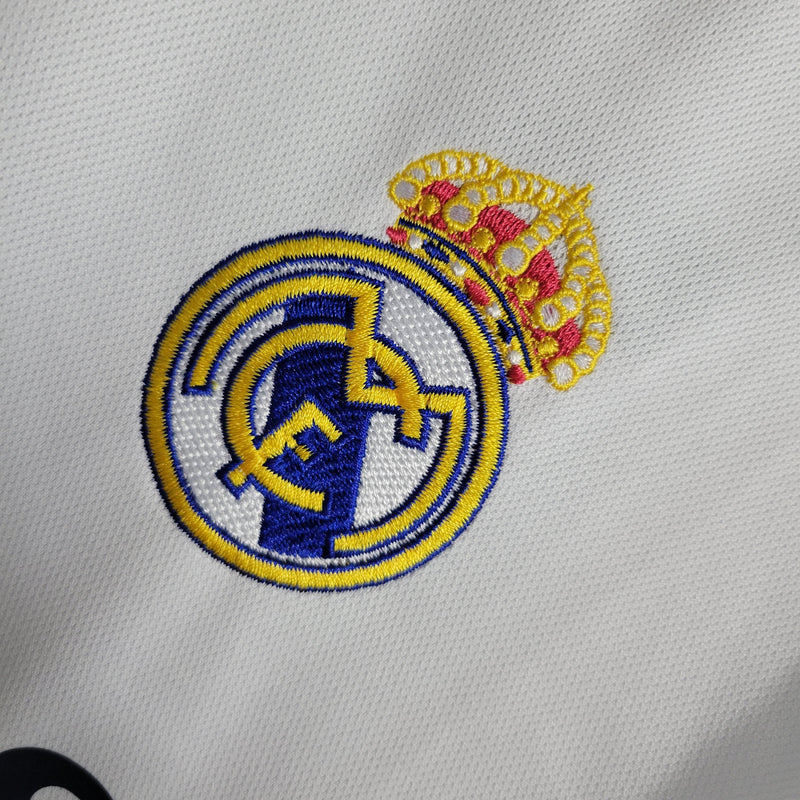 Camisa Real Madrid Home Manga comprida 23/24 - Adidas Torcedor Masculina