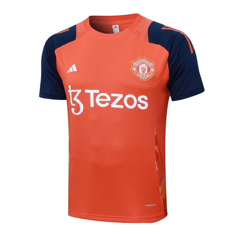 Conjunto de treino Manchester United Titular 24/25 C/Bolsos - Adidas