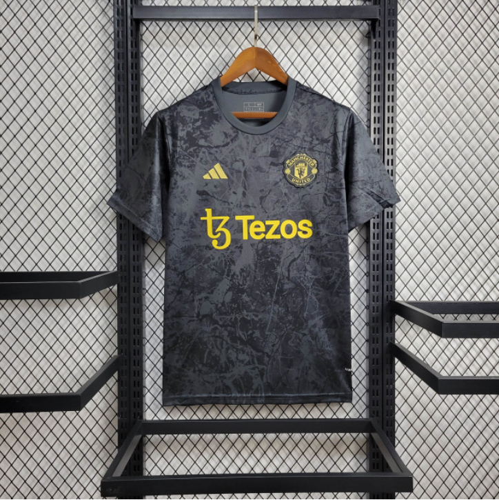 Camisa Manchester United Edição Especial Black 24/25 - Adidas Torcedor Masculina