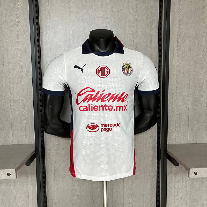 Camisa Chivas - Edição Especial 24/25 - Versão Jogador - Branco