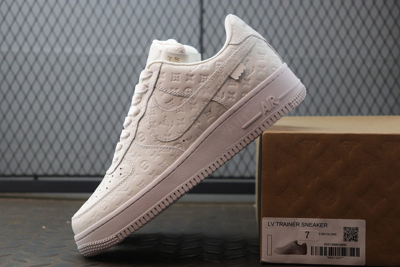 Tênis Nike Air Force 1 X LOUIS VUITTON WHITE