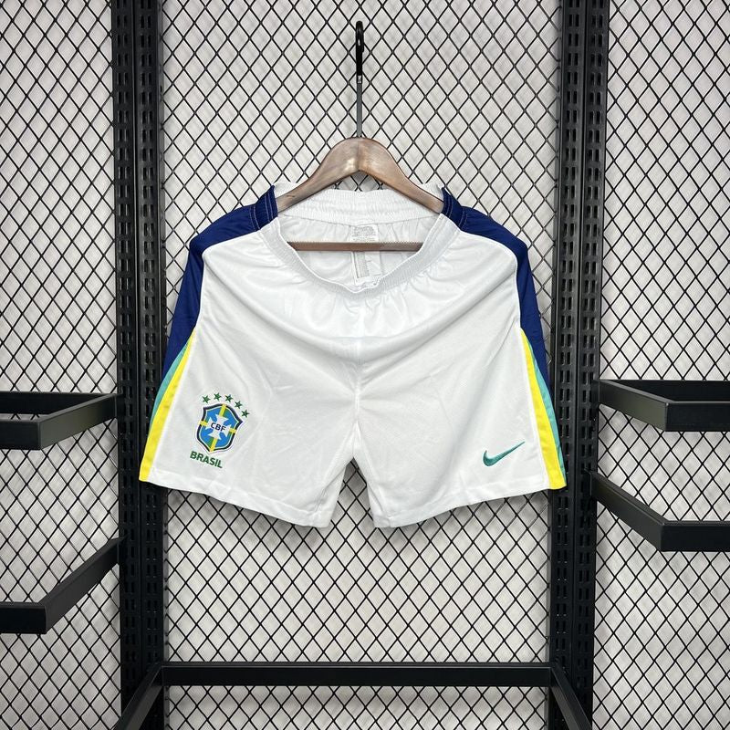 Calção Seleção Brasil Titular 24/25 Nike - Branco