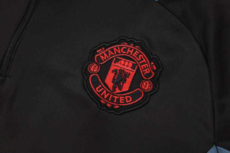 Blusão de treino Manchester United Titular 24/25 Adidas - Lançamento