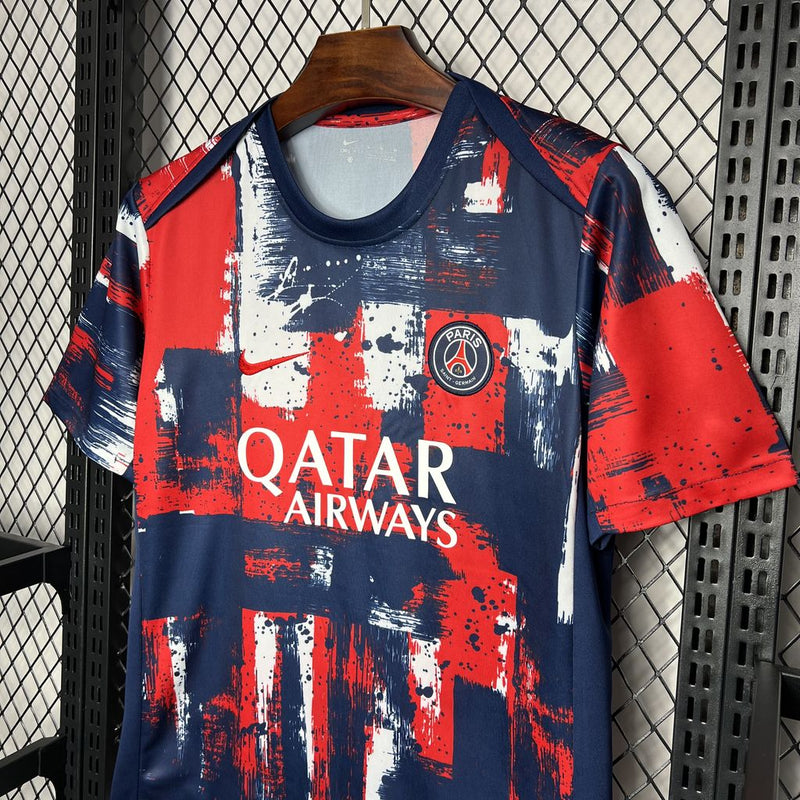 Camisa PSG Pré Jogo 24/25 - Nike Torcedor Masculino - Lançamento