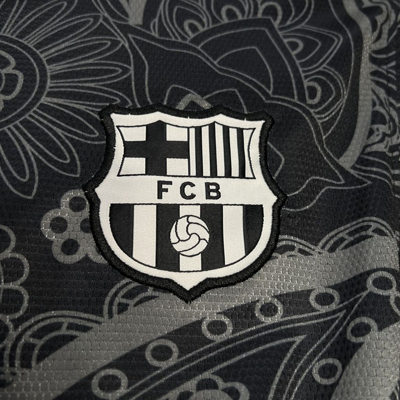 Camisa Barcelona Edição Especial Black 24/25 Nike Torcedor Masculino - Lançamento