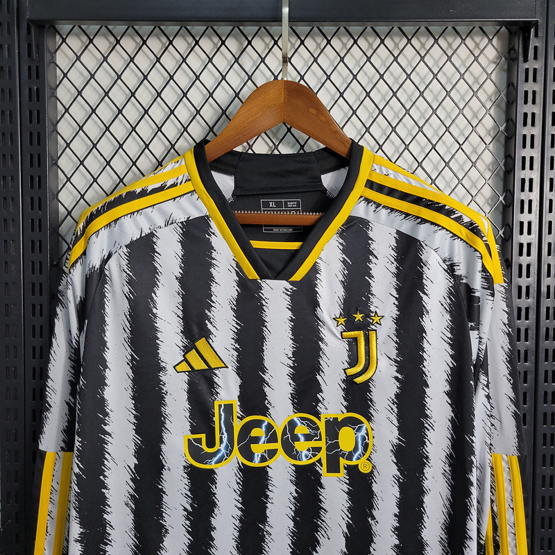 Camisa Juventtus Reserva - Adidas Torcedor Manga Longa