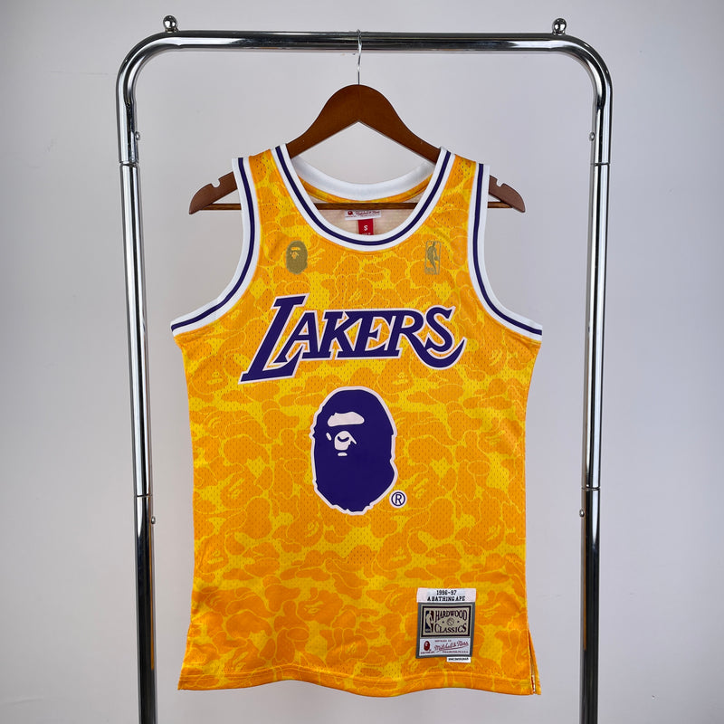 Camisa NBA Los Angeles Lakers  Mitchell & Ness 1996/97 retrô