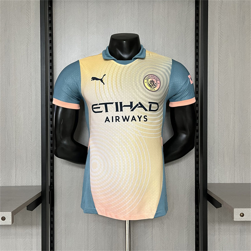 Camisa Manchester City 4º - 24/25 - Puma Versão Jogador - Lançamento