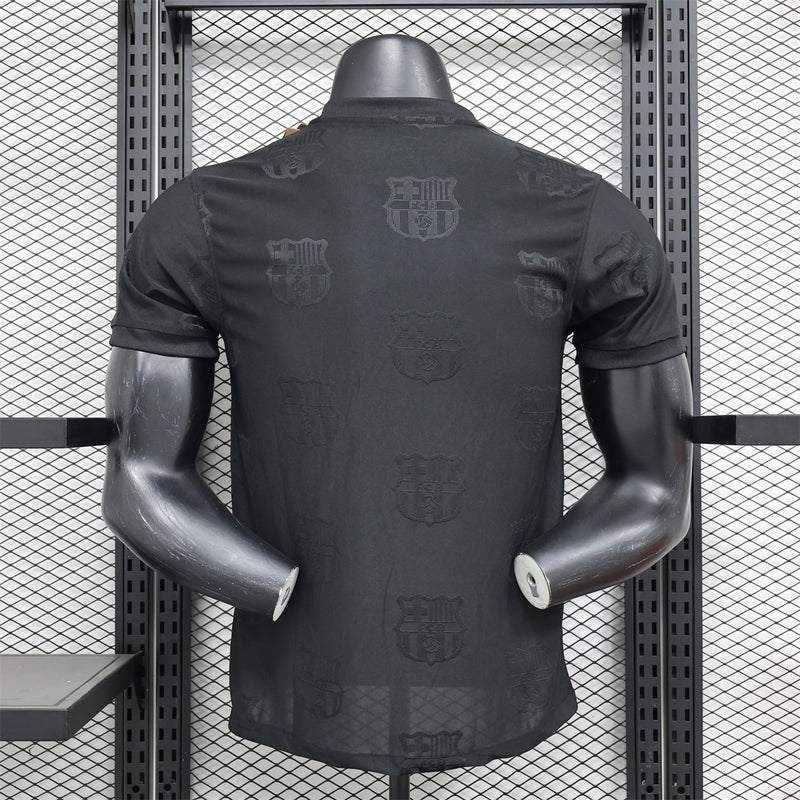 Camisa Barcelona - Edição Especial Black 24/25 Nike Versão Jogador - Lançamento