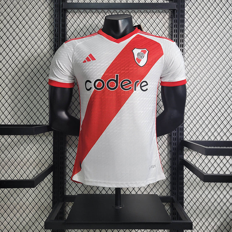 Camisa River Plate Titular 24/25 Adidas Versão Jogador Masculino - Lançamento