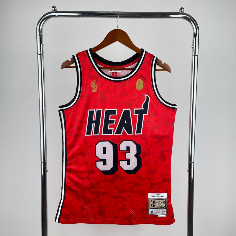 Camisa NBA Miami Heat 93/94 Mitchell & Ness retrô