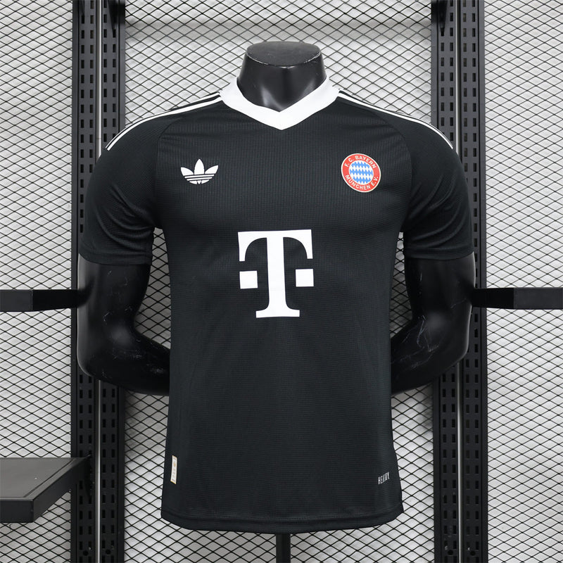 Camisa Bayern de Munique Black 24/25 Adidas Versão Jogador - Lançamento