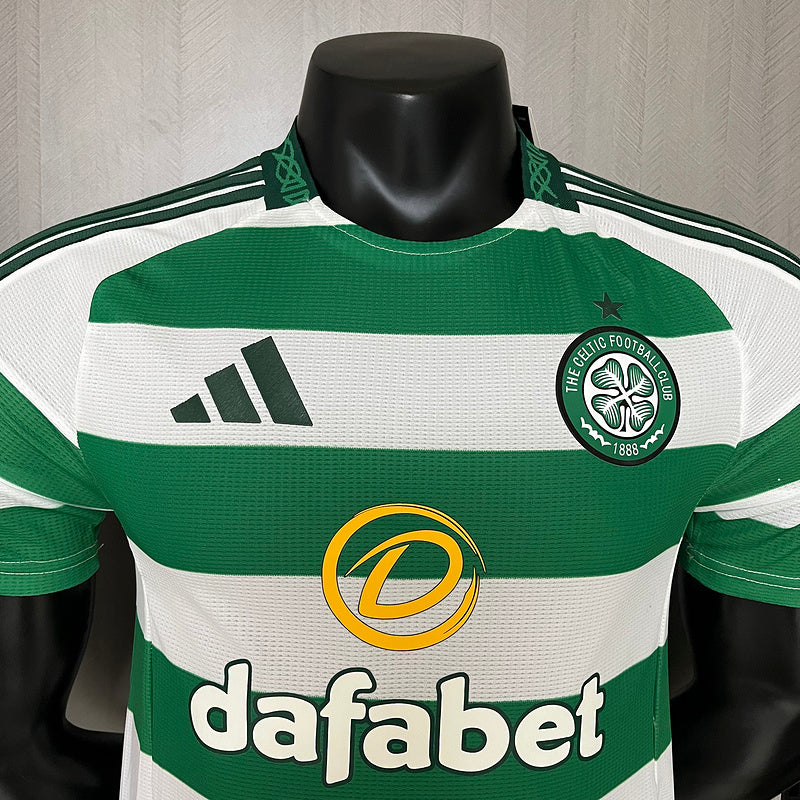 Camisa Celtic Home 24/25 - Adidas Versão Jogador - Lançamento