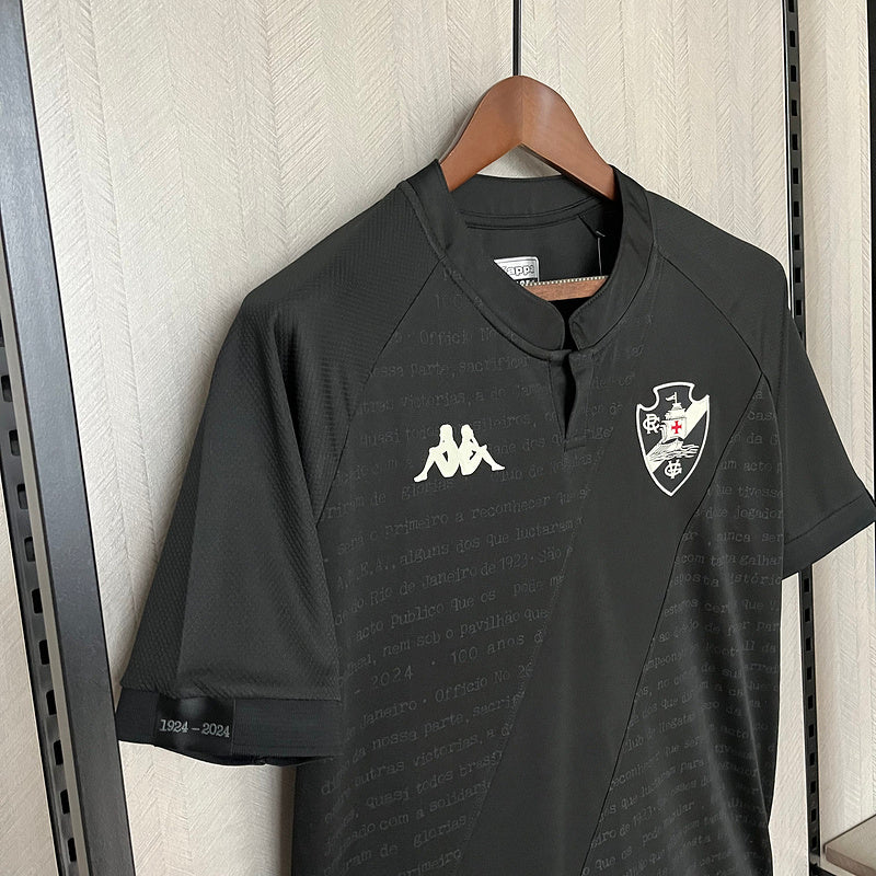 Camisa Vasco Da Gama Edição Especial Black 24/25 - Kappa Torcedor Masculino - Lançamento