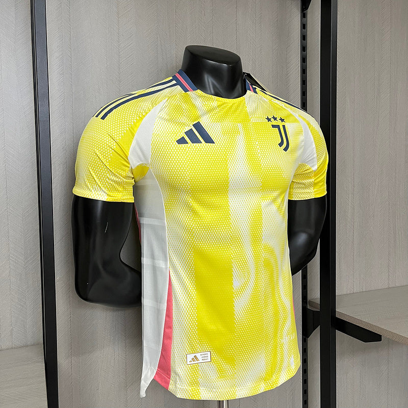 Camisa Juventus Away - 24/25 - Versão Jogador - Amarelo