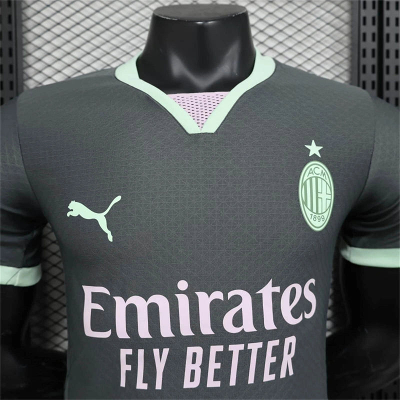 Camisa AC de Milan lll 24/25 - Puma Versão Jogador - “ Lançamento “