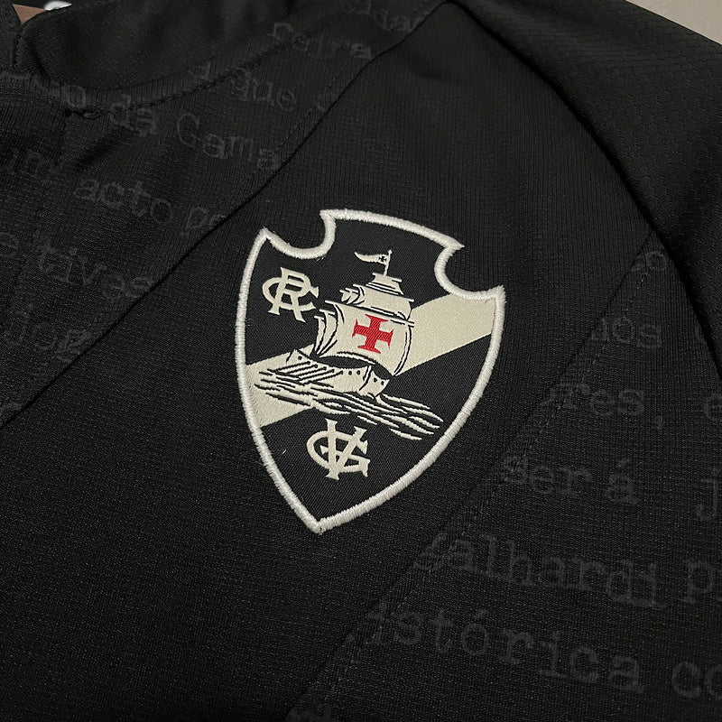 Camisa Vasco Edição Especial Balck 24/25 Kappa Feminina - Lançamento