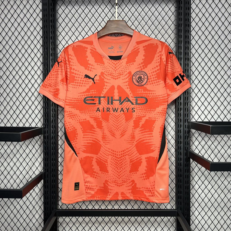 Camisa Manchester City 24/25 - Versão Torcedor - Laranja