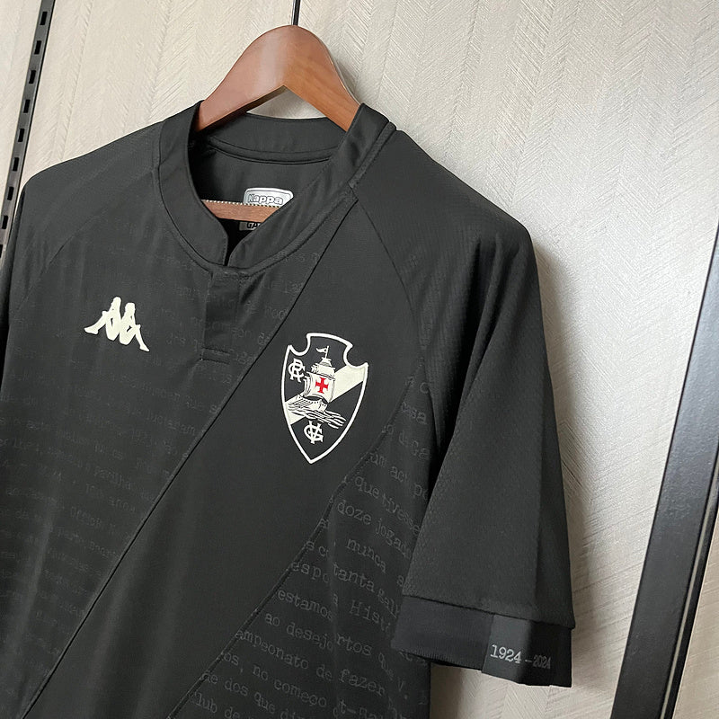 Camisa Vasco Da Gama Edição Especial Black 24/25 - Kappa Torcedor Masculino - Lançamento