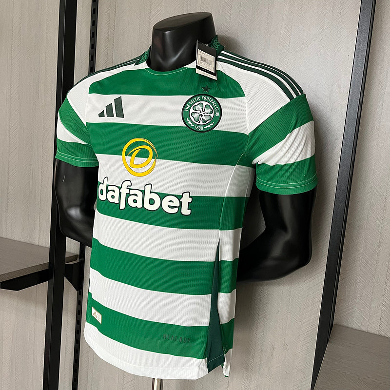 Camisa Celtic Home 24/25 - Adidas Versão Jogador - Lançamento