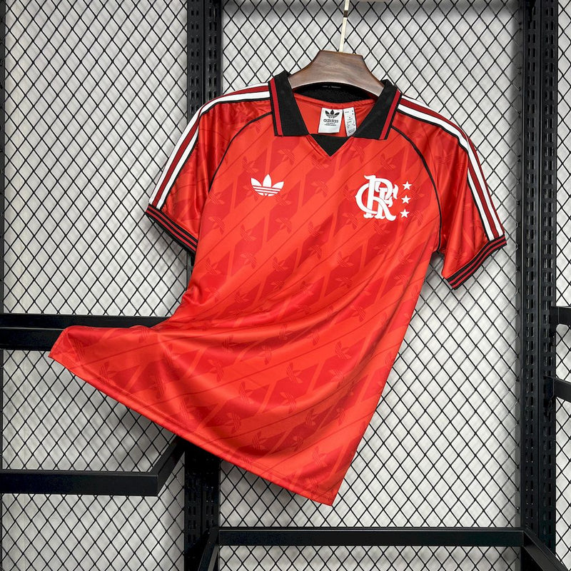 Camisa Flamengo Lifestyler Retro 24/25 - Adidas Torcedor Masculino - Lançamento