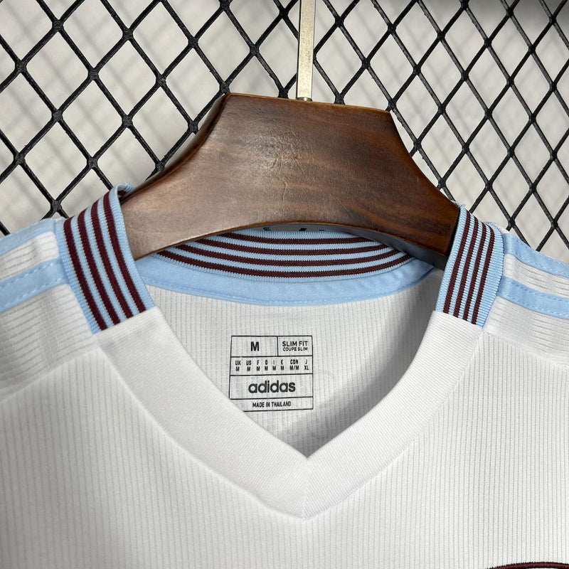 Camisa Aston Villa Away 24/25 Castore Torcedor Masculino - Lançamento