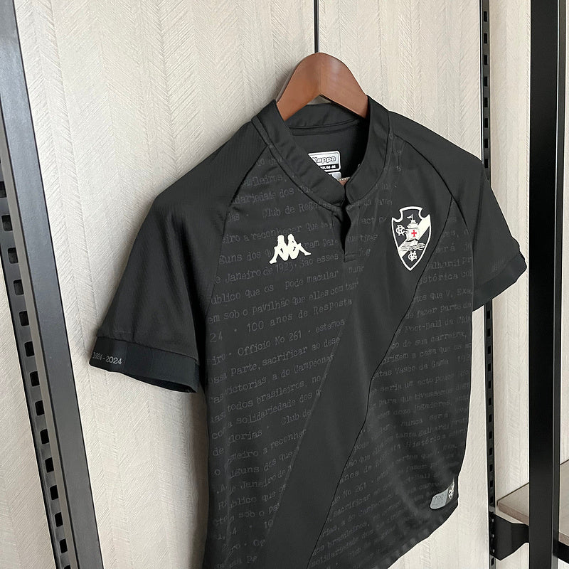 Camisa Vasco Edição Especial Balck 24/25 Kappa Feminina - Lançamento