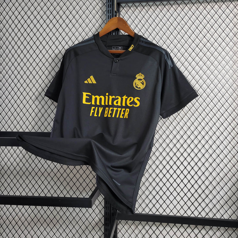 Camisa Real Madrid Third Away Jersey 23/24 - Adidas Torcedor Masculina