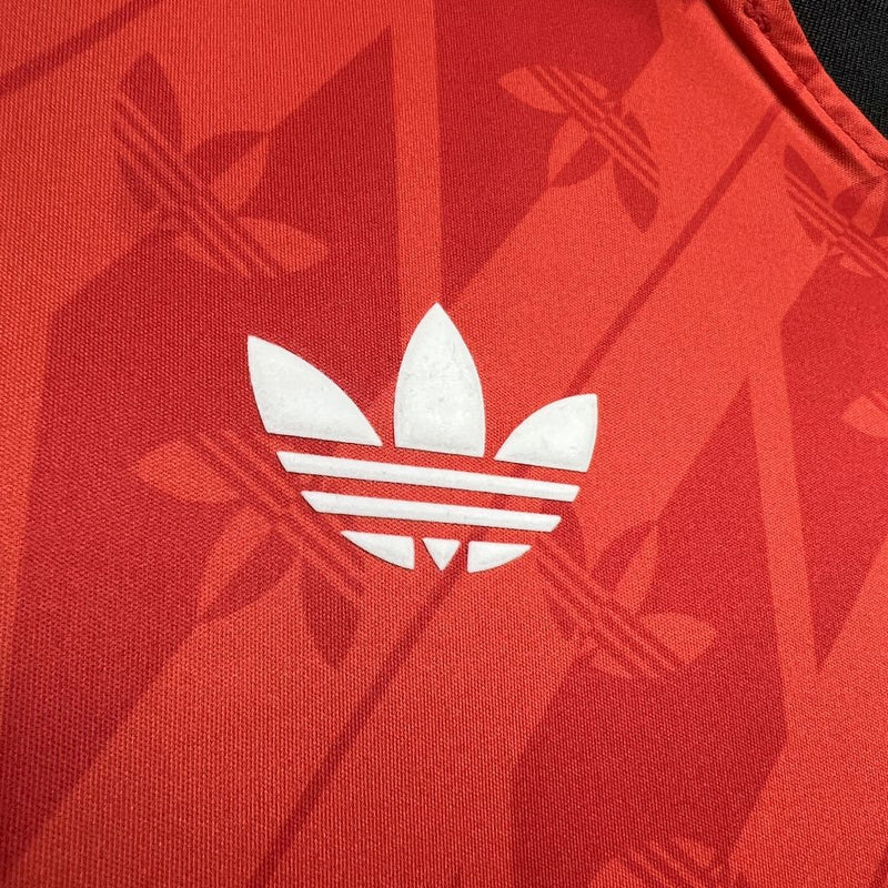 Camisa Flamengo Lifestyler Retro 24/25 - Adidas Torcedor Masculino - Lançamento