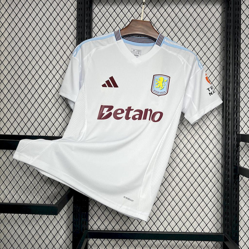 Camisa Aston Villa Away 24/25 Castore Torcedor Masculino - Lançamento