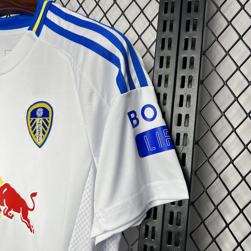 Camisa Leeds United Titular 24/25 - Versão Torcedor - Branco