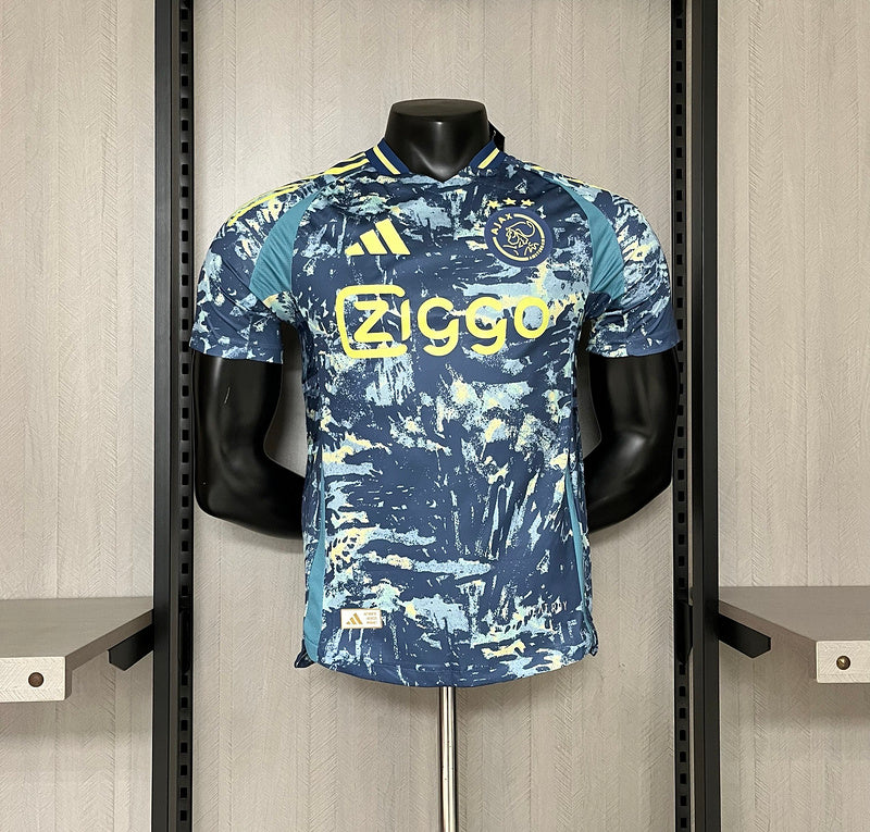 Camisa Ajax Titular 24/25 - Versão Jogador - Azul