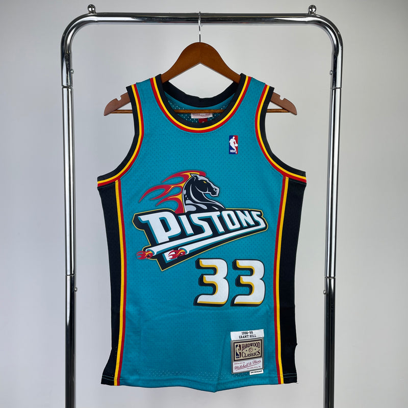 Camisa NBA Detroit Pistons 98/99 Mitchell & Ness retrô