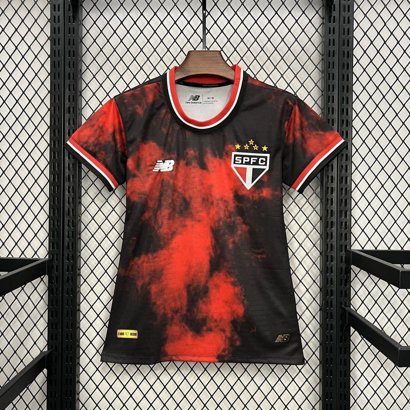 Camisa São Paulo Home 24/25 - NB Feminina