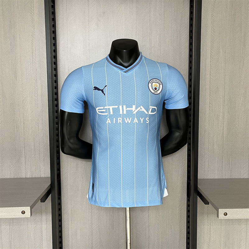 Camisa Manchester City Home 24/25 Puma Versão Jogador - Lançamento