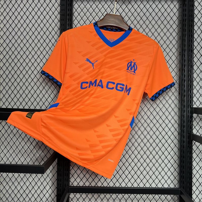 Camisa Marselha Away - 24/25 Puma Versão Torcedor  - Lançamento